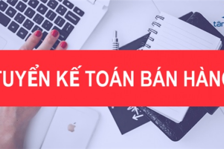 Tuyển kế toán bán hàng 