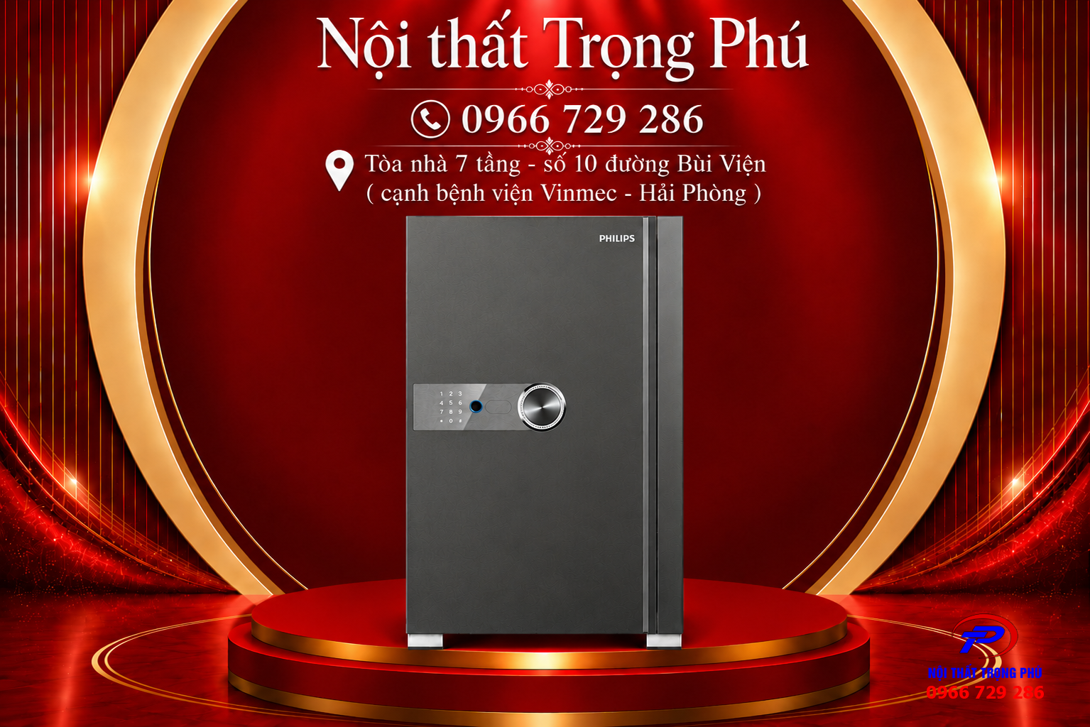 KÉT SẮT VÂN TAY PHILIPS SBX202-7C0