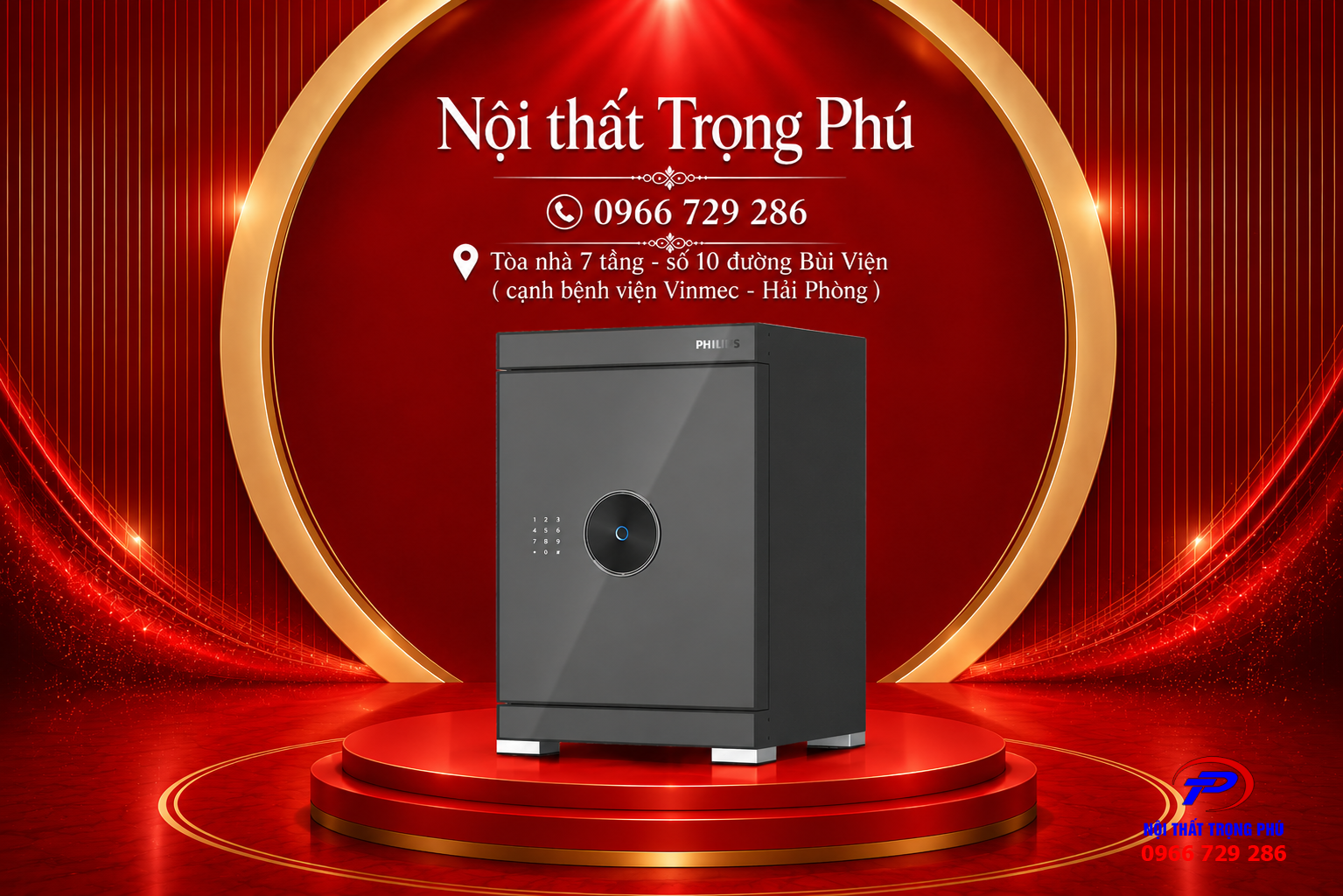 KÉT SẮT VÂN TAY PHILIPS SBX602-5CU