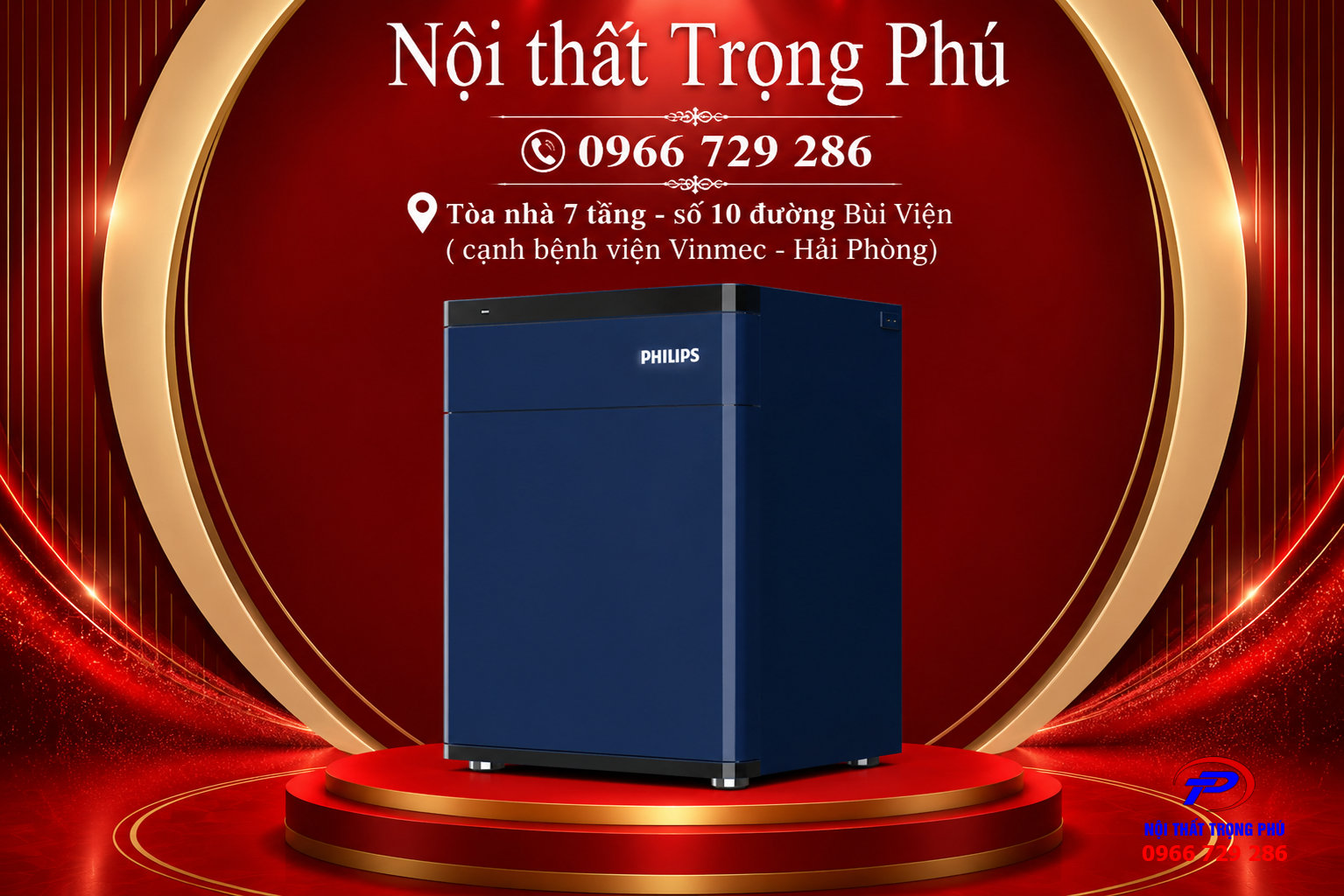 KÉT SẮT ĐẦU GIƯỜNG PHILIPS SBX301