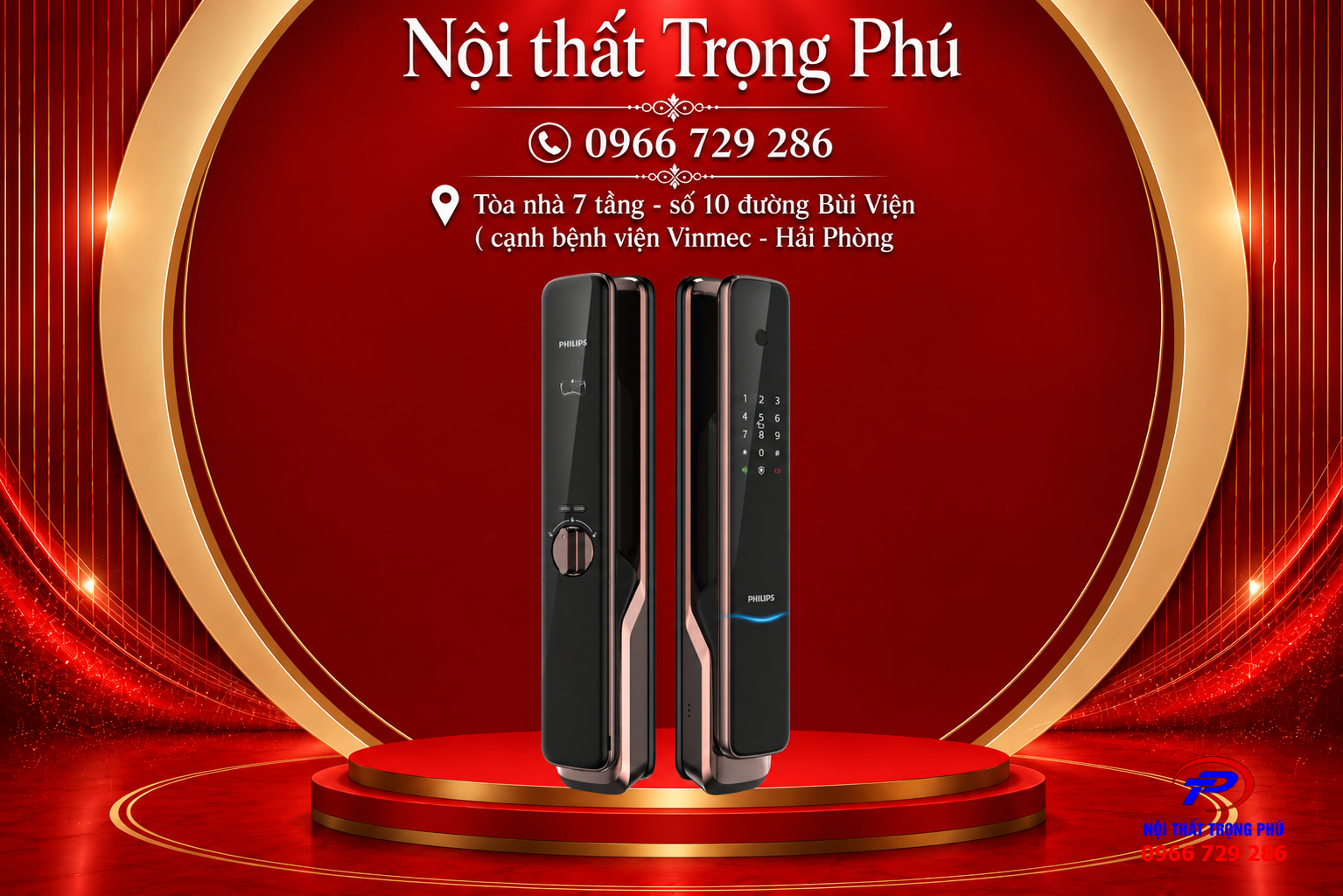 Tay Khóa Thông Minh Philips 9300-5HBGS