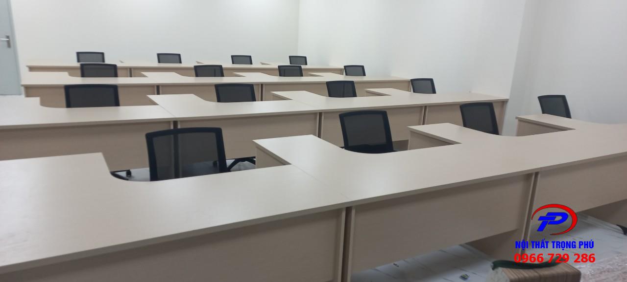 Bàn lượn trái / bàn lượn phải TP-ATL14 1.2x1.4m gỗ công nghiệp Melamine