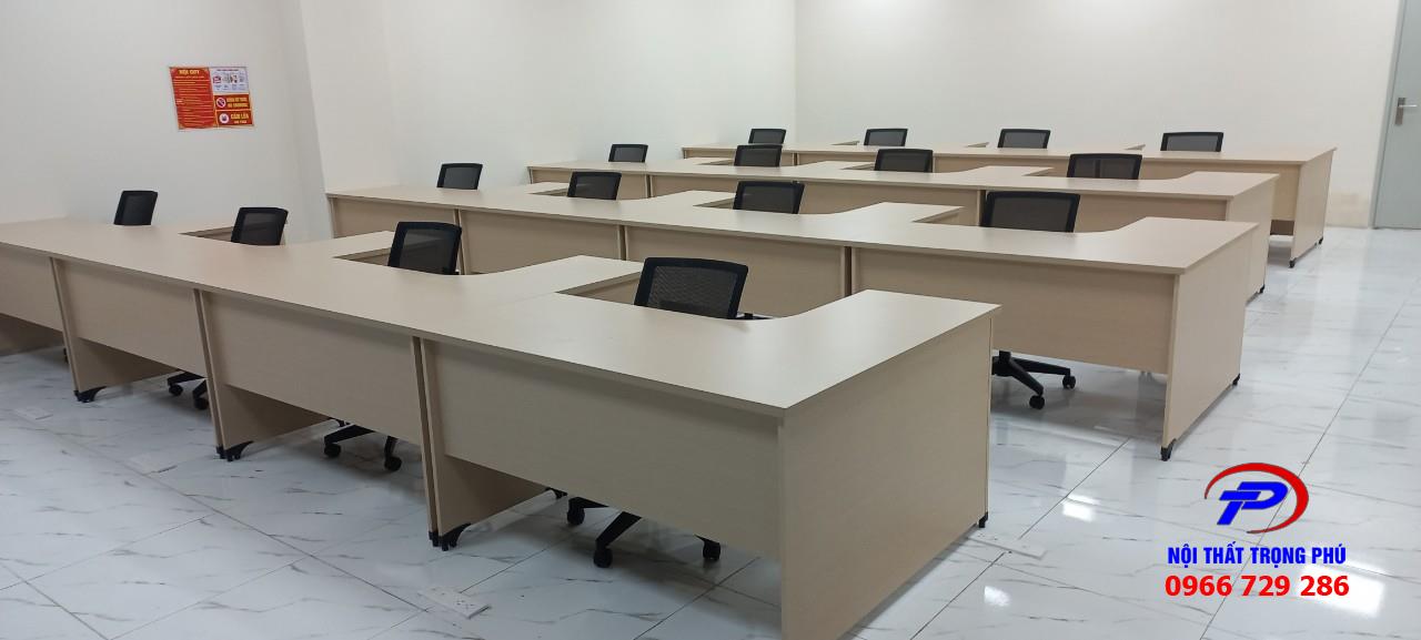 Bàn lượn trái / bàn lượn phải TP-ATL14 1.2x1.4m gỗ công nghiệp Melamine