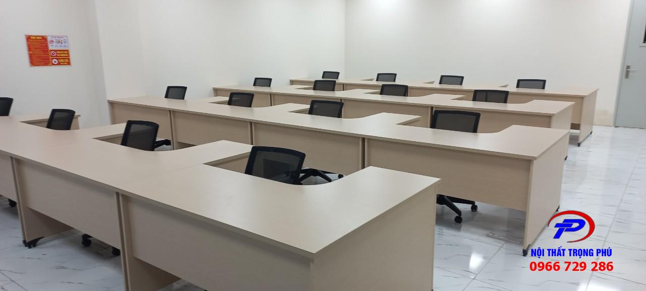 Bàn lượn trái / bàn lượn phải TP-ATL14 1.2x1.4m gỗ công nghiệp Melamine