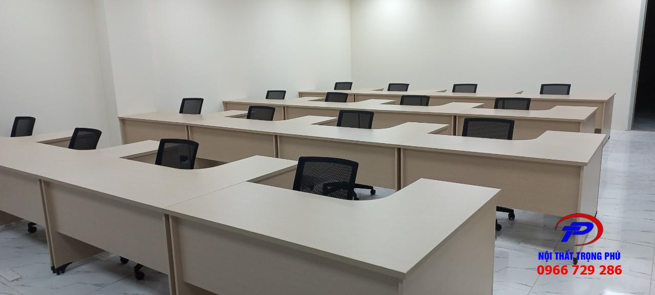 Bàn lượn trái / bàn lượn phải TP-ATL14 1.2x1.4m gỗ công nghiệp Melamine