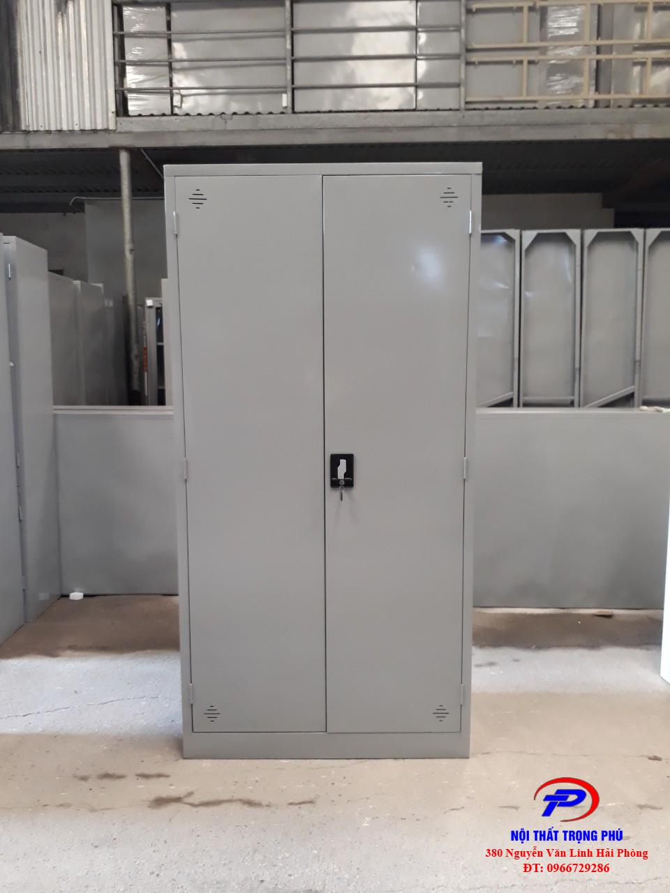 Tủ tài liệu sắt 2 cánh 1 khoang TS09