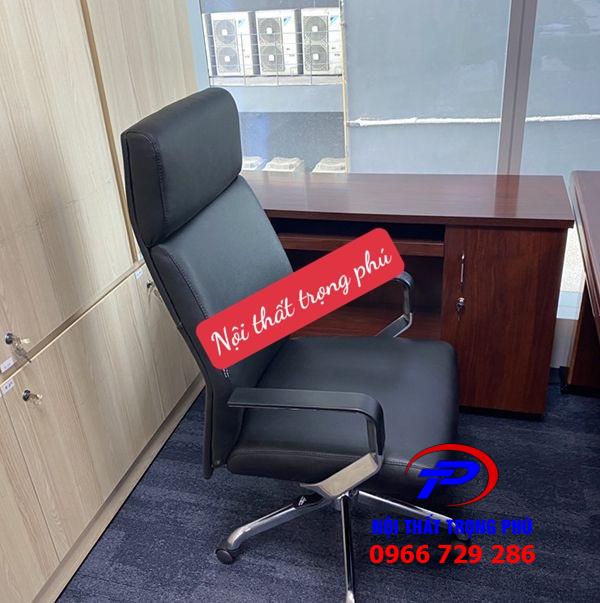 Ghế lưng cao cao cấp bọc da  hòa phát SG929