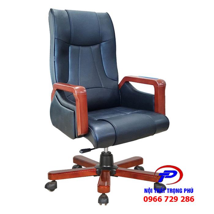 Ghế lãnh đạo cao cấp Hòa Phát - The One  đệm tựa bọc da TQ41