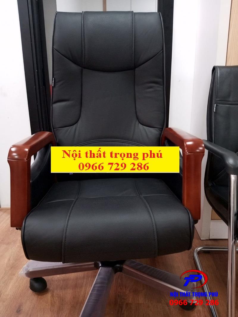 Ghế lãnh đạo cao cấp Hòa Phát - The One  đệm tựa bọc da TQ41