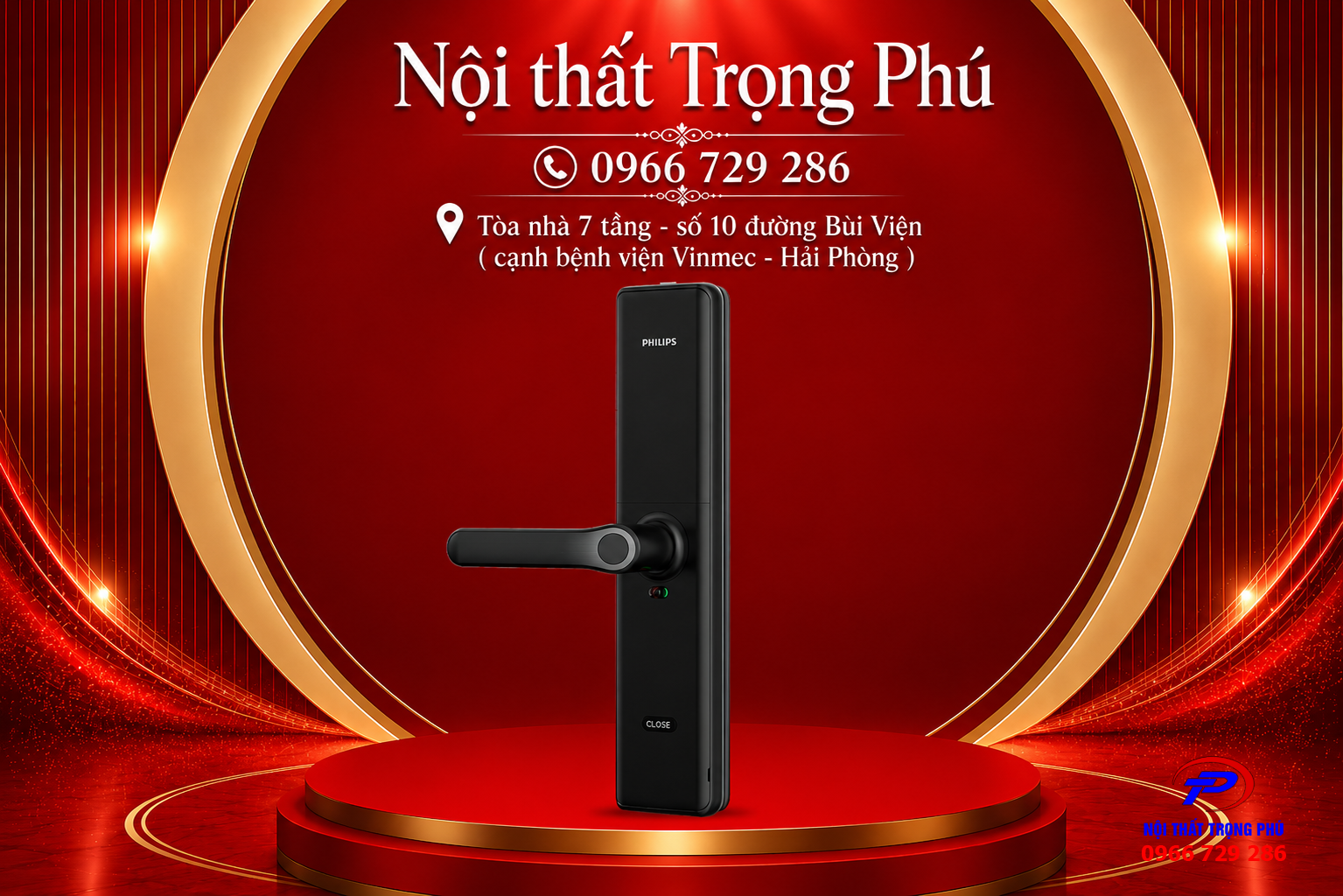 Tay Khóa Thông Minh Philips 7300-5HB