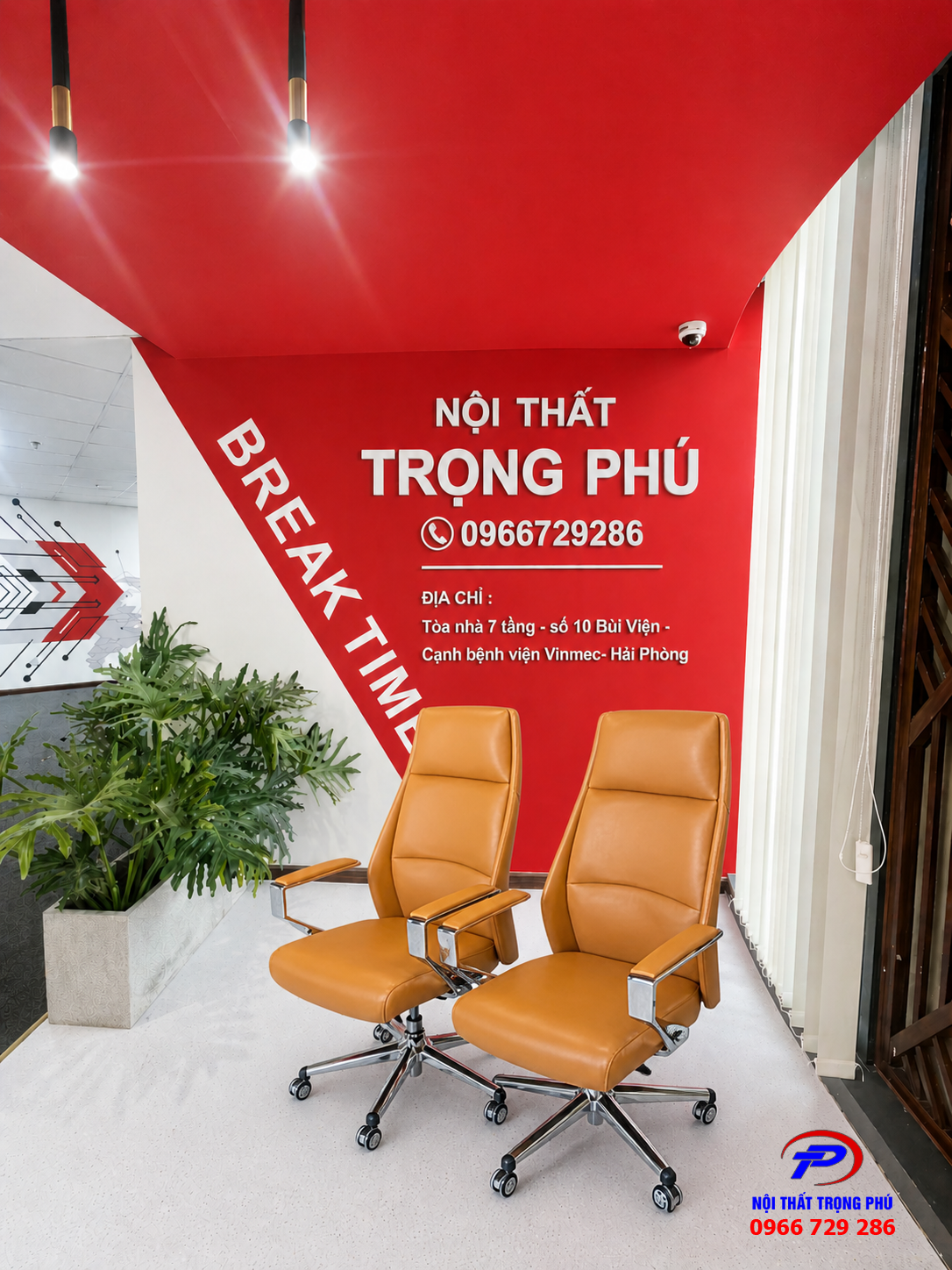Ghế Lãnh Đạo 1503 Cao Cấp – Da PU Êm Ái, Chân Xoay Mạ Điện Sang Trọng