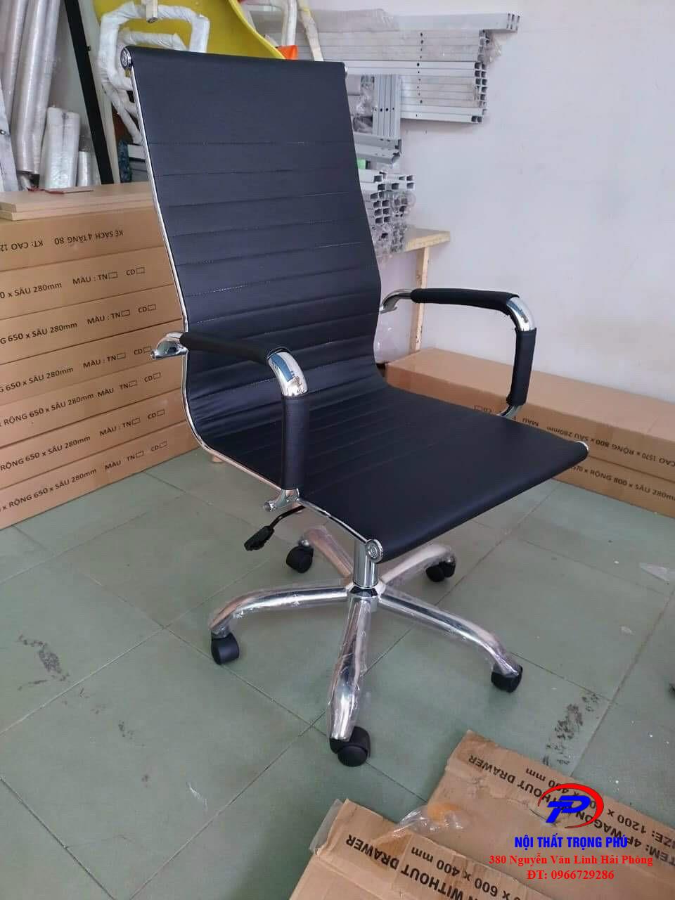 Ghế xoay da chịu lực lưng cao TPGX208