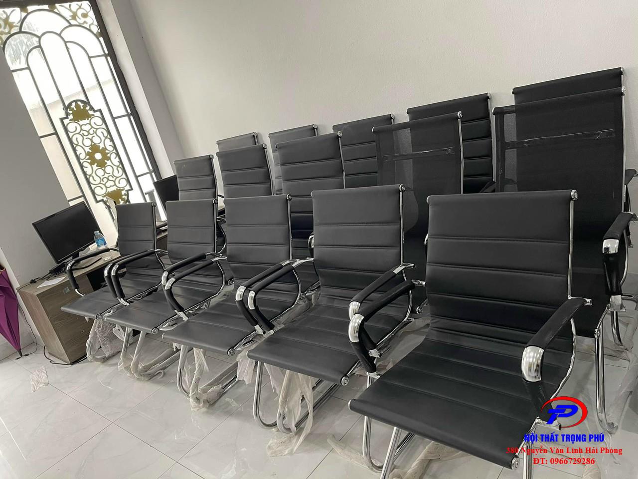 Ghế Da Lưng Thấp Chân Quỳ GQ207