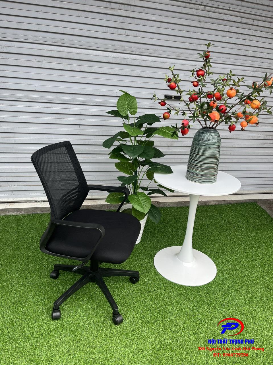 Ghế xoay lưới TPGL119 - B017 chân nhựa
