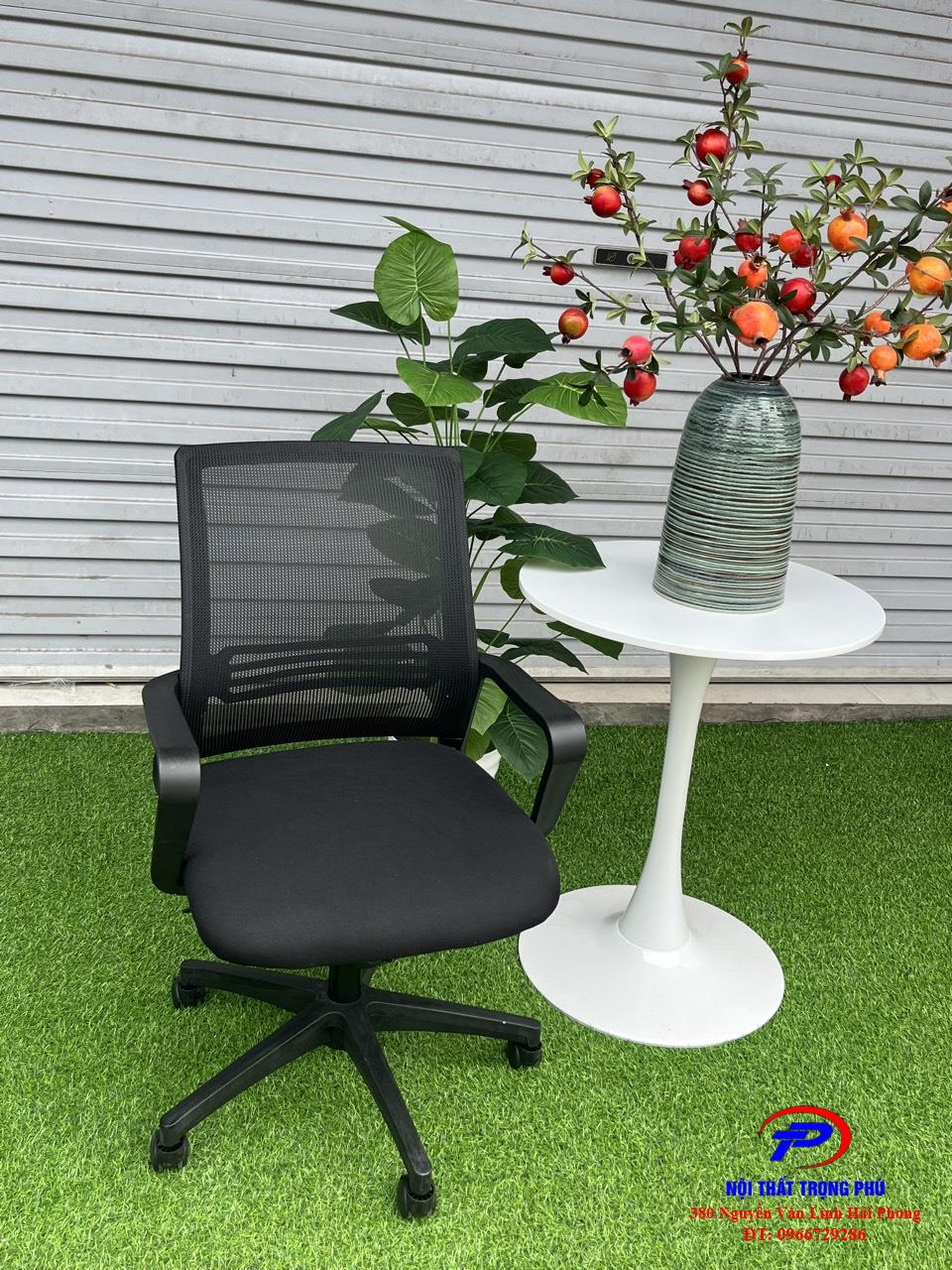 Ghế xoay lưới TPGL119 - B017 chân nhựa