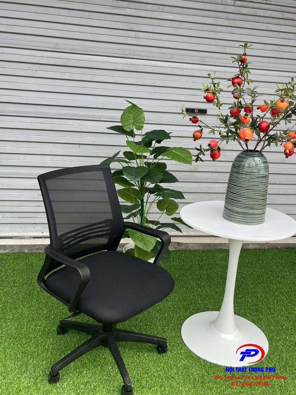 Ghế xoay lưới TPGL119 - B017 chân nhựa