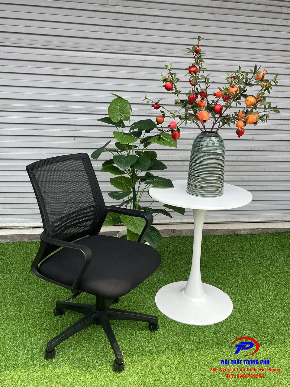 Ghế xoay lưới TPGL119 - B017 chân nhựa