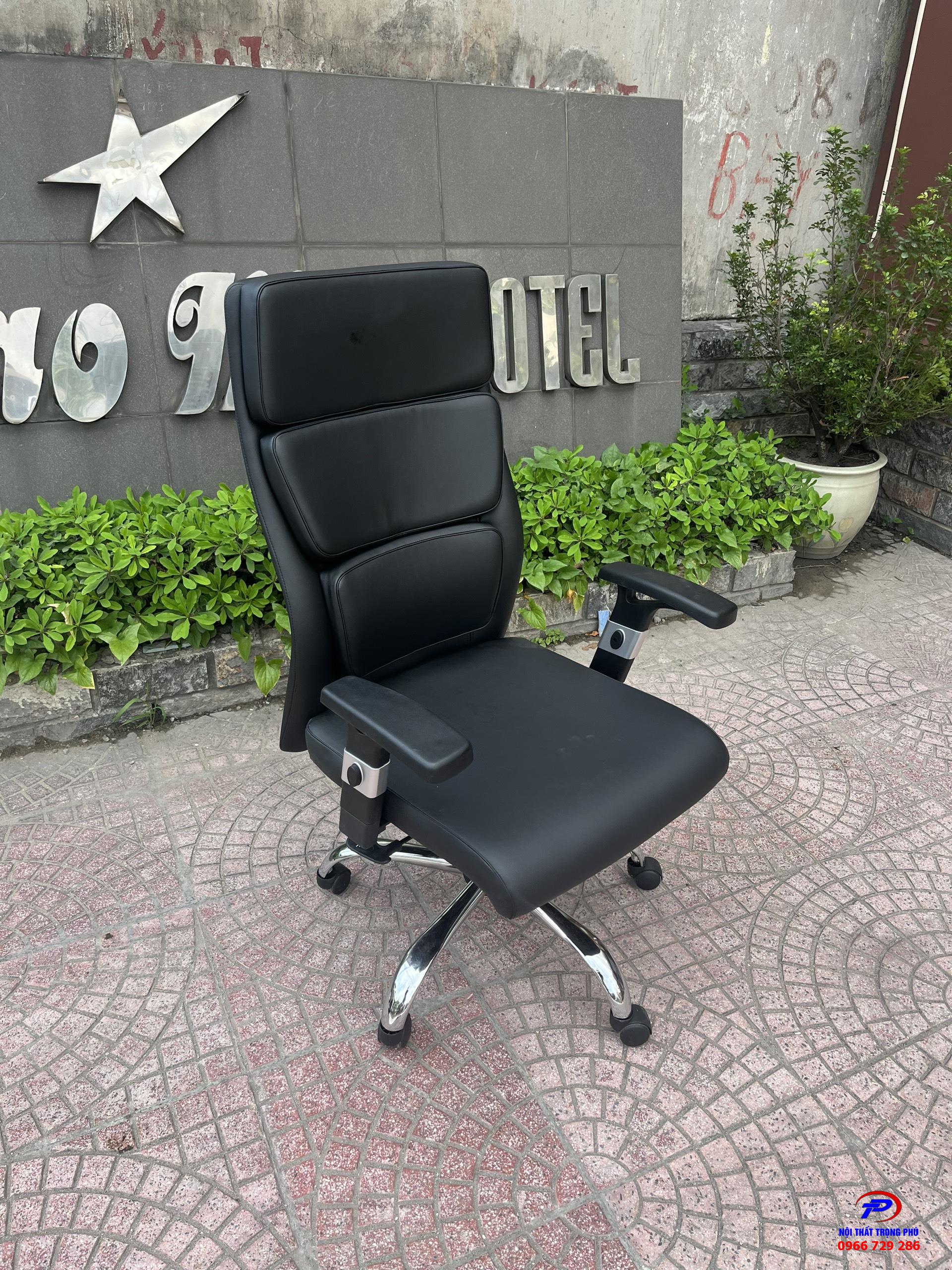 Ghế  xoay da lãnh đạo 190 GX203.1-M dùng cho văn phòng