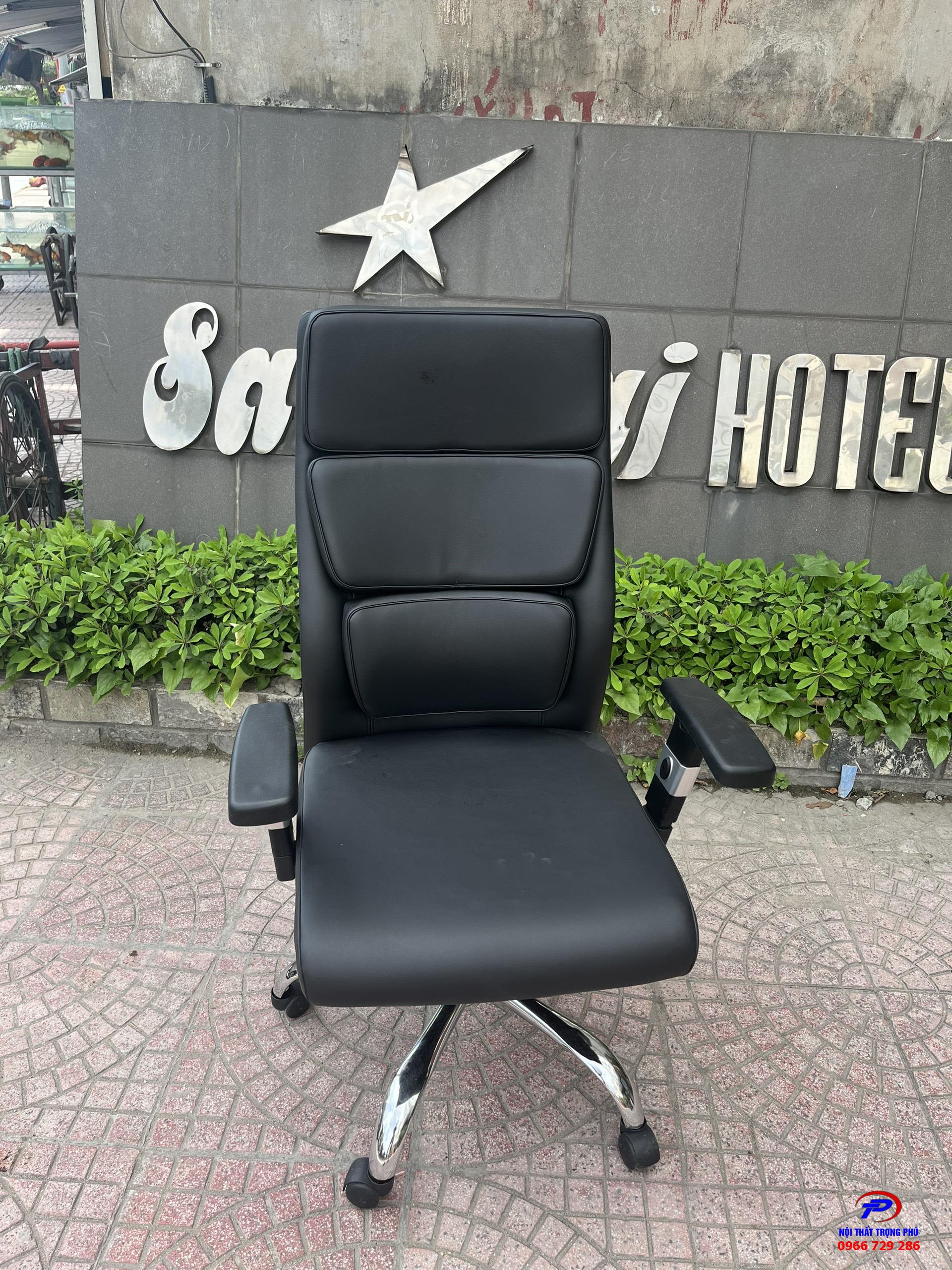 Ghế  xoay da lãnh đạo 190 GX203.1-M dùng cho văn phòng