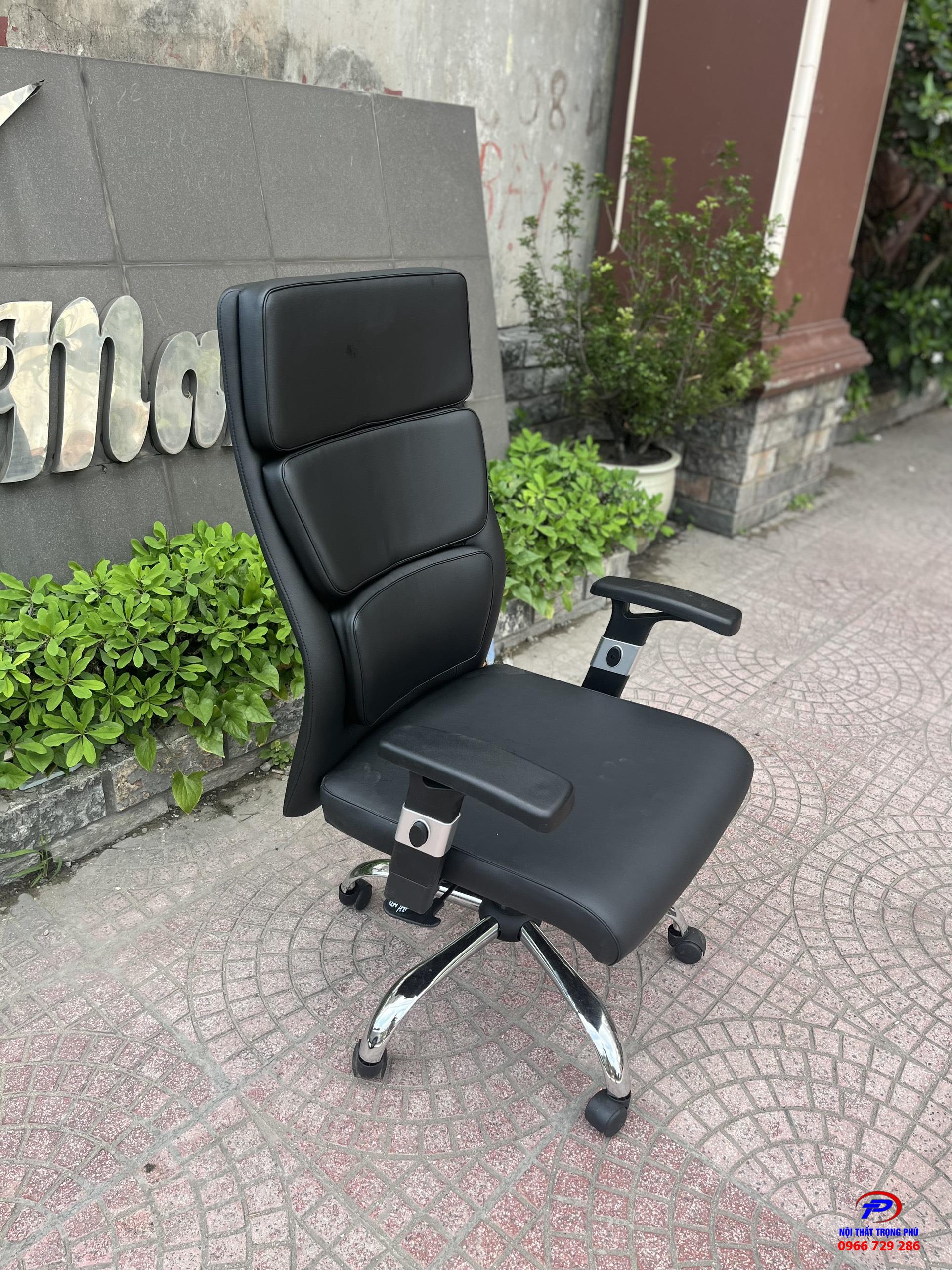 Ghế  xoay da lãnh đạo 190 GX203.1-M dùng cho văn phòng