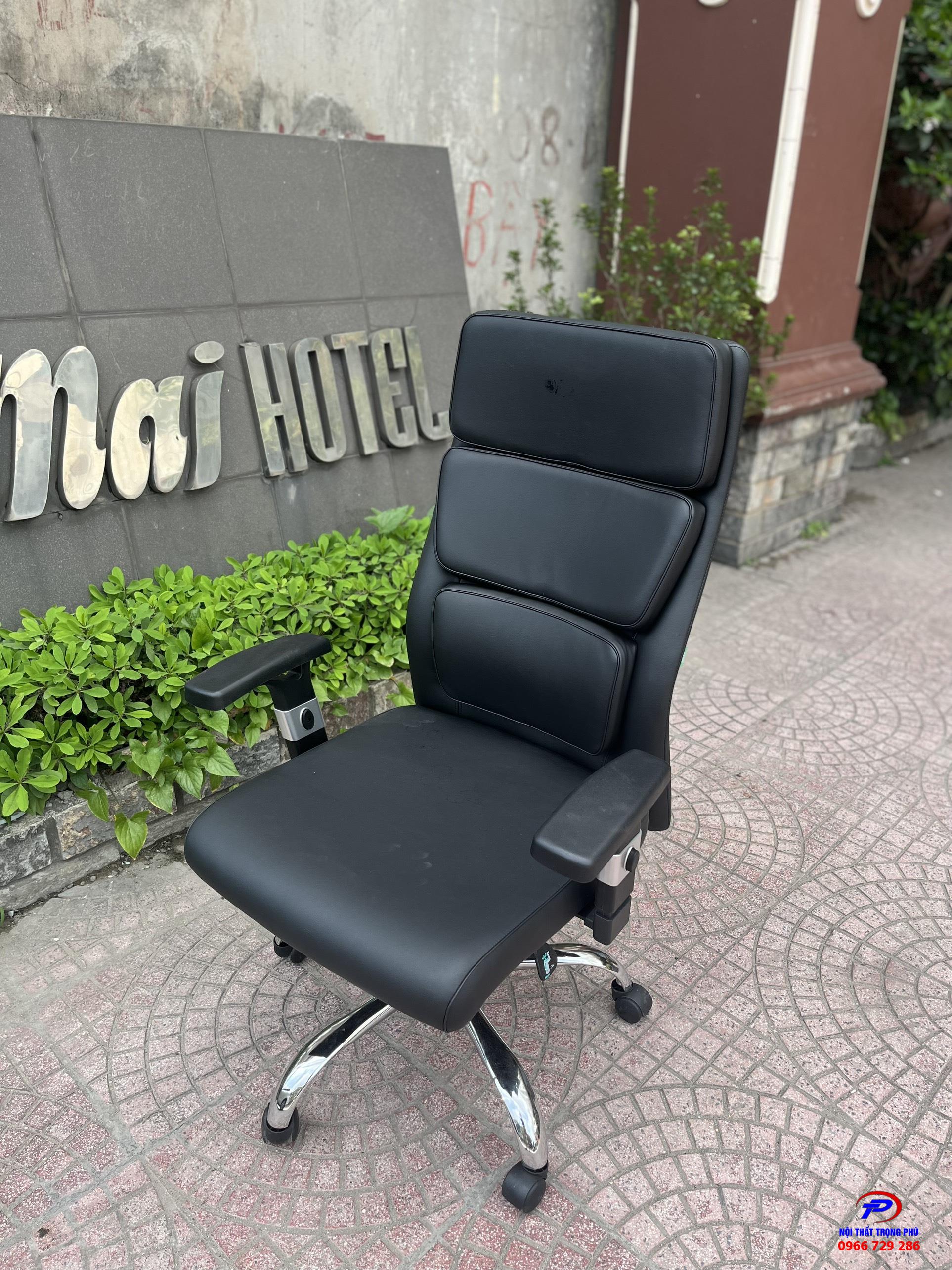 Ghế  xoay da lãnh đạo 190 GX203.1-M dùng cho văn phòng