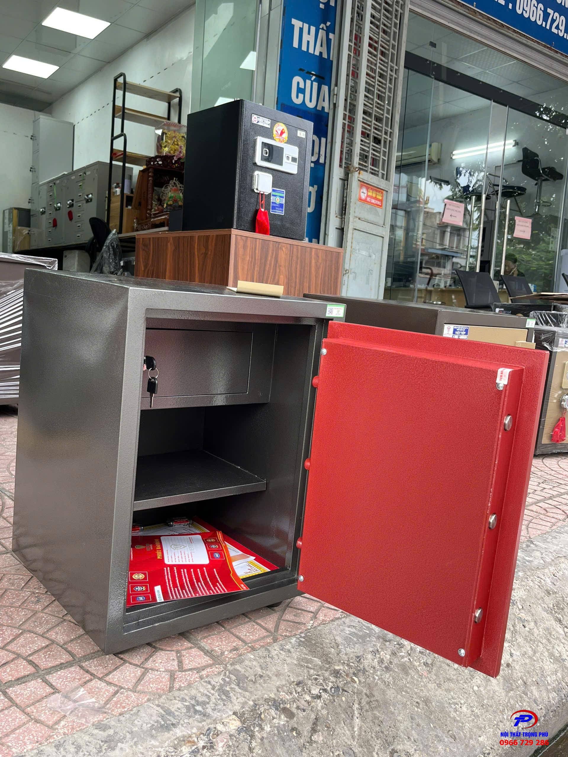 KÉT VIỆT TIỆP KHÓA ĐIỆN TỬ K54ĐT MÀU TRẮNG – AN TOÀN, CHỐNG CHÁY, SANG TRỌNG CHO MỌI KHÔNG GIAN