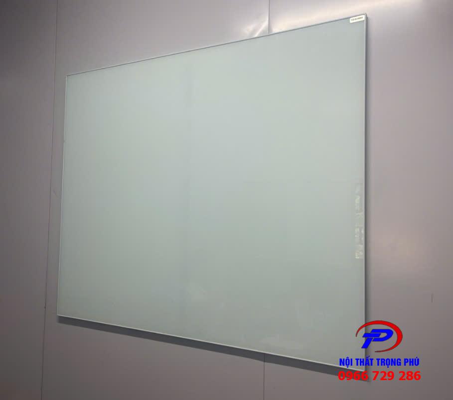 Bảng từ trắng Hàn Quốc N18 khung nẹp cạnh mỏng- KT 900x1200 không kẻ