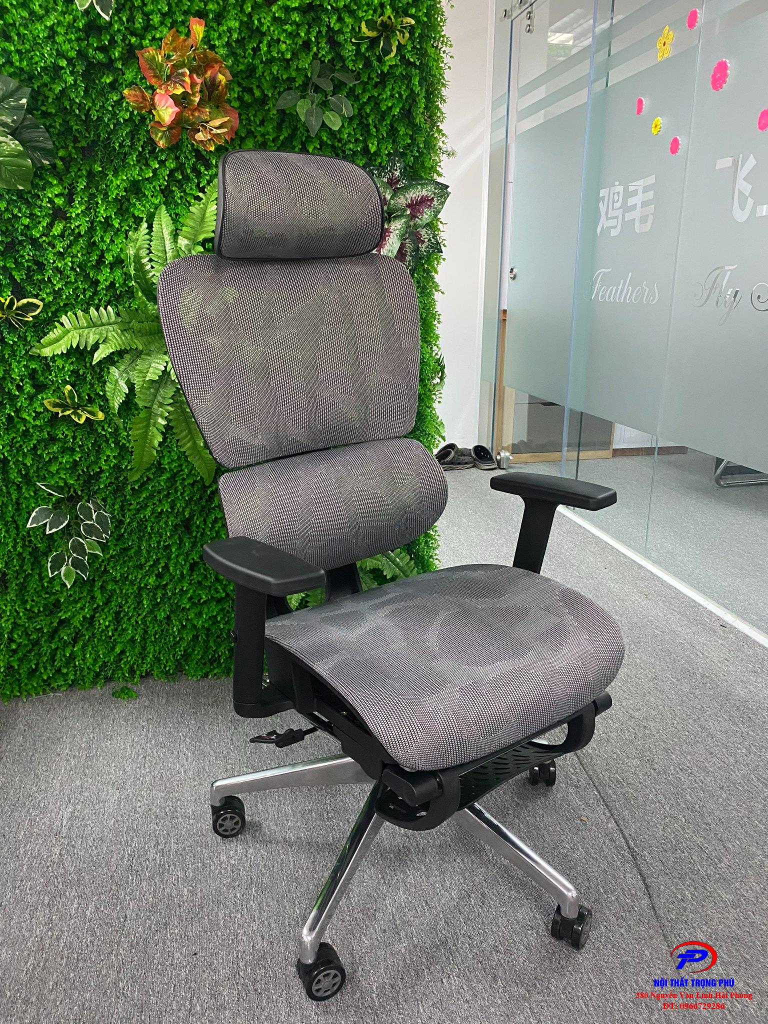 Ghế công thái học có gác chân TPK80G