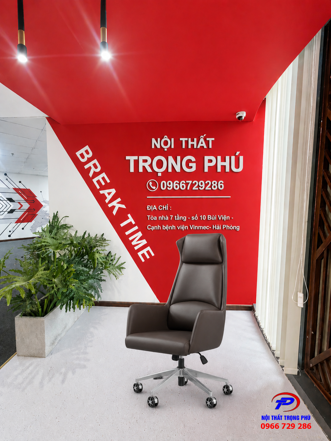 Ghế xoay da lãnh đạo cao cấp A980