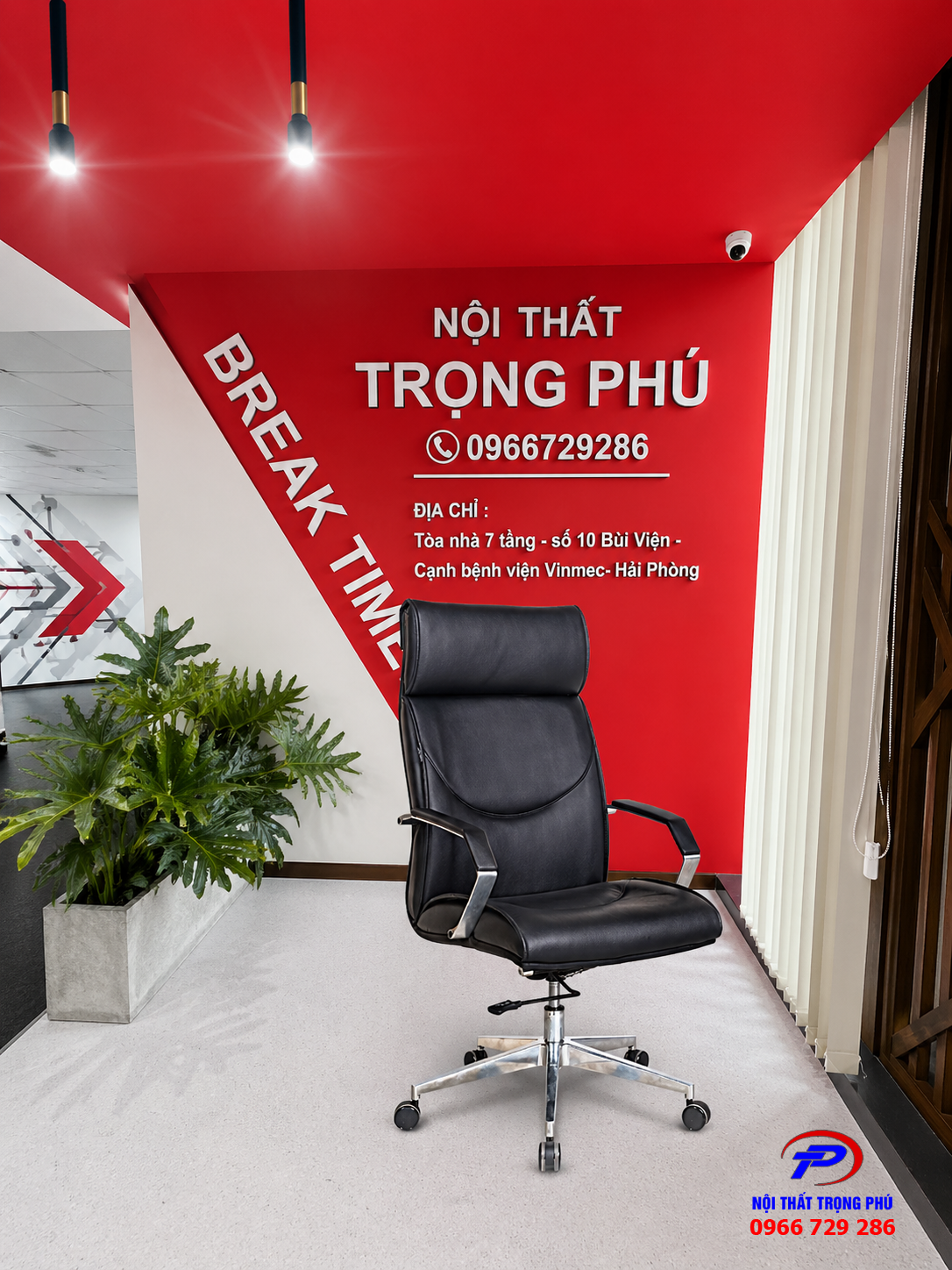 Ghế Giám Đốc Cao Cấp GD905 Da Sang Trọng Lưng Cao Hiện Đại