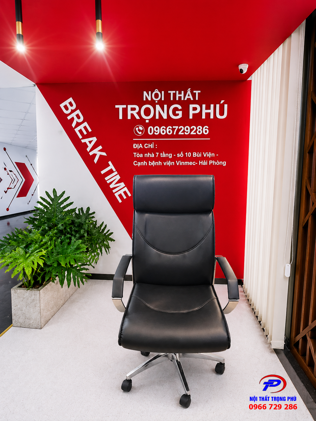 Ghế Giám Đốc Cao Cấp GD905 Da Sang Trọng Lưng Cao Hiện Đại