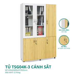 TỦ CÁNH GỖ CÔNG NGHIỆP TSG04K-3