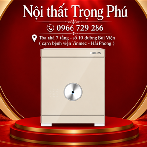 KÉT SẮT VÂN TAY PHILIPS SBX602-5CU