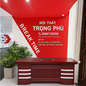 Bàn Lãnh Đạo Cao Cấp DT1890H44 – DT2010H44 Sang Trọng, Hiện Đại Cho Văn Phòng Giám Đốc