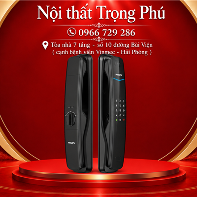 Tay Khóa Thông Minh Philips DDL702-8HWS