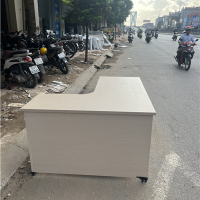 Bàn lượn trái / bàn lượn phải TP-ATL14 1.2x1.4m gỗ công nghiệp Melamine