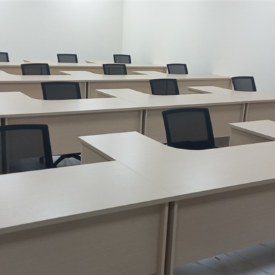 Bàn lượn trái / bàn lượn phải TP-ATL14 1.2x1.4m gỗ công nghiệp Melamine