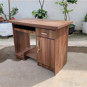 Bàn làm việc BLV6012OC 60x120cm gỗ công nghiệp hộc treo màu óc chó