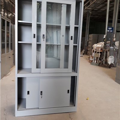 Tủ lsắt trên cánh kính lùa dưới cánh sắt lùa TS09k3B