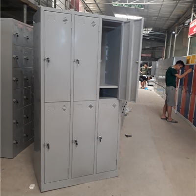 Tủ quần áo- Tủ locker cá nhân 6 khoang TS982-3K