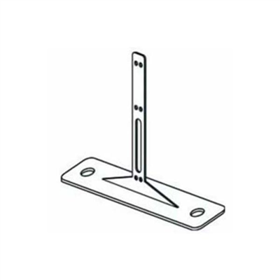 Chân sắt cố định vách ngăn C07
