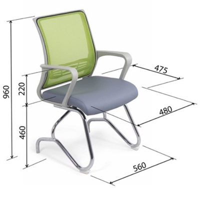 Ghế mạ chân quỳ GQ12B