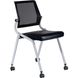 Ghế Họp Tựa Lưới GL428X Cao Cấp – Thiết Kế Linh Hoạt, Có Bánh Xe, Xếp Chồng Tiện Lợi