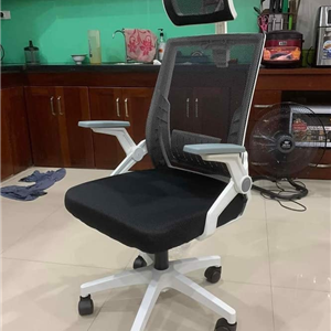 Ghế xoay lưới  công thái học cao cấp TP TMS04 màu trắng