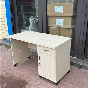 Bàn làm việc nhân viên 1m2 có hộc liền, 1 ngăn kéo 1 cánh mở – TP120SHL3C