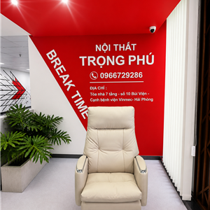 Ghế Lãnh Đạo HLY Tay Da Da PU Cao Cấp Có Gác Chân Thư Giãn