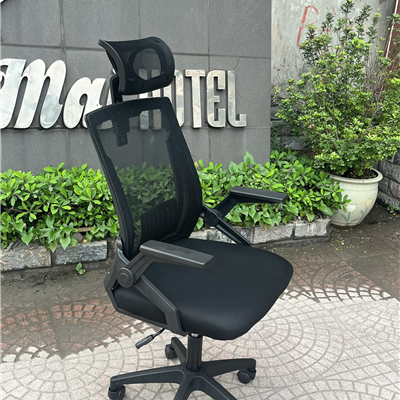 Ghế xoay lưới  công thái học cao cấp TPTMS04 màu đen