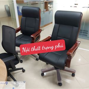 Ghế lãnh đạo đệm da TQ17