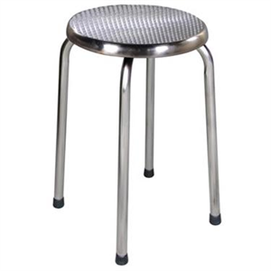 Ghế đôn mặt sần inox GI-10-11