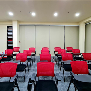 Ghế tranning- Ghế lưới gấp liền bàn GGLB1